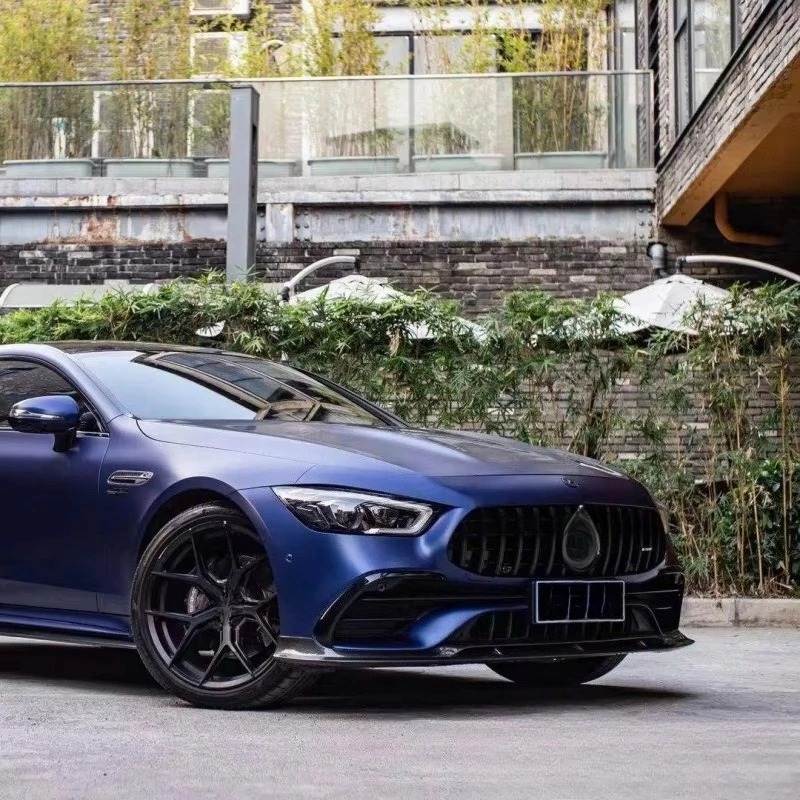 Dry Carbon Fiber Front Lip PK Style Front Bumper Lip Body Kit for  GT50 Upgrade